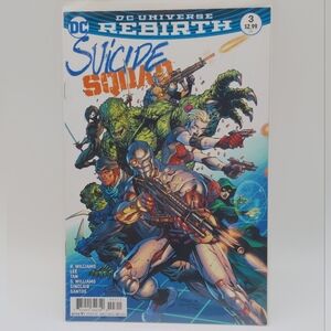 DC Universe Rebirth Suicide Squad Comic Issue #3 2016